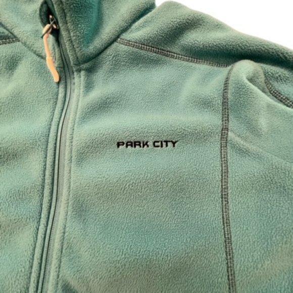 Outback Trading Company Fleece Zip Up Jacket Size M PARK CITY POCKETS WARM - Picture 3 of 12